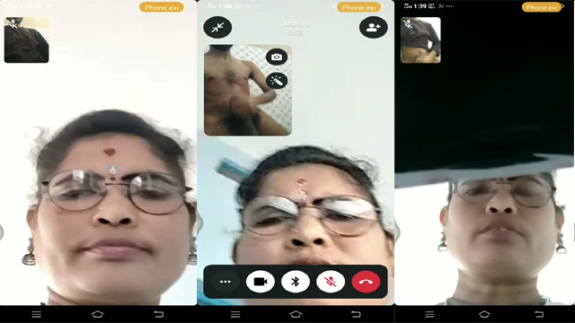Aunty Video Call Showing Nudes Boobs Pressing Video Watch
